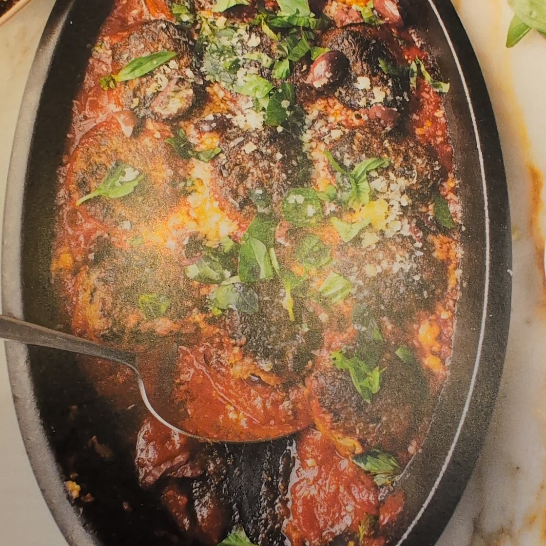 AUBERGINE DUMPLINGS ALLA PARMIGIANA