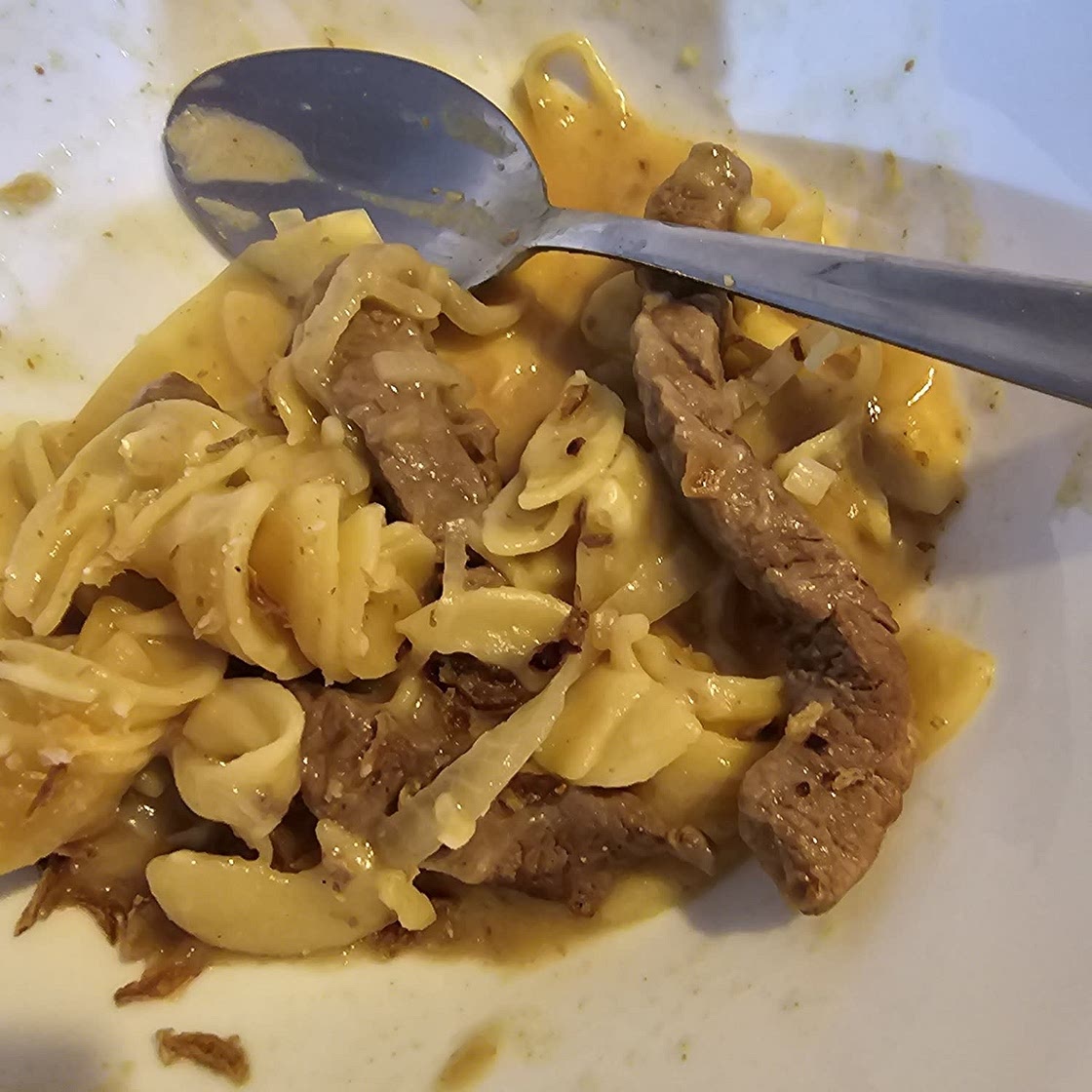 French onion beef and noodles