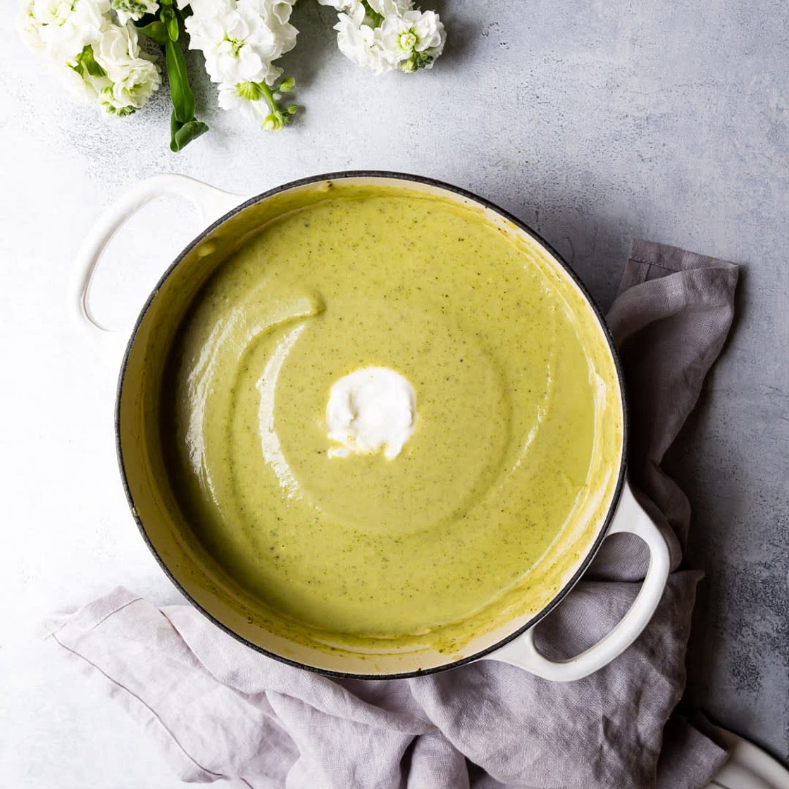 D'licious Cream of Zucchini Soup