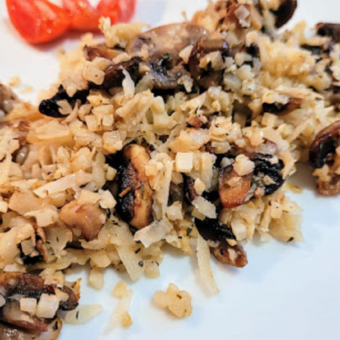 Mushroom Cauliflower Rice