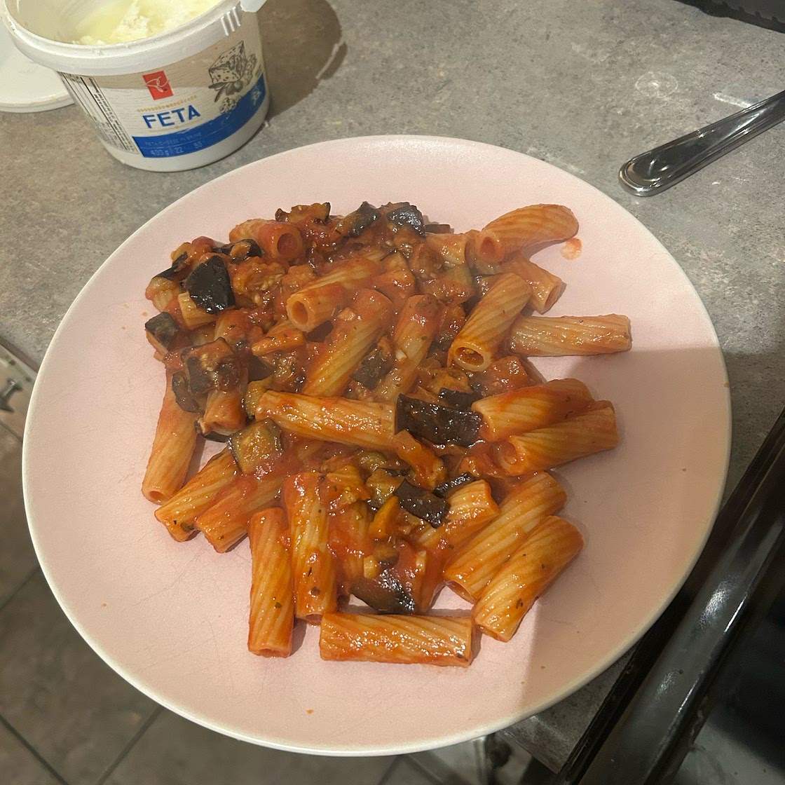 Pasta alla Norma (Eggplant pasta)