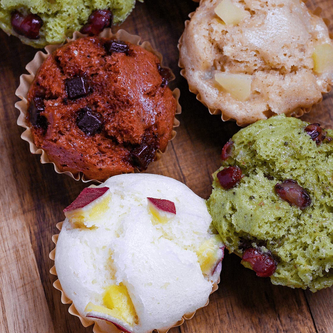 Japanese Steamed Cakes (Mushi Pan)