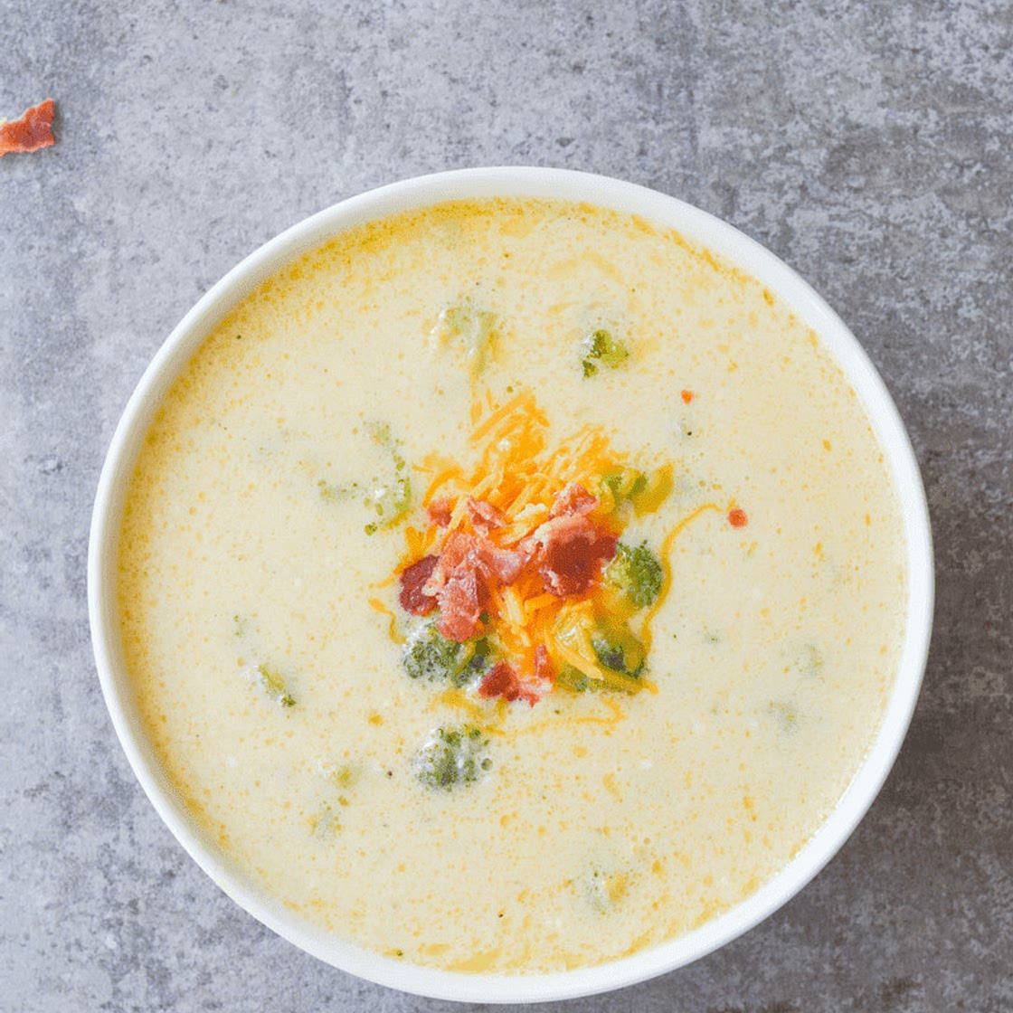 Keto Broccoli Cheddar Soup