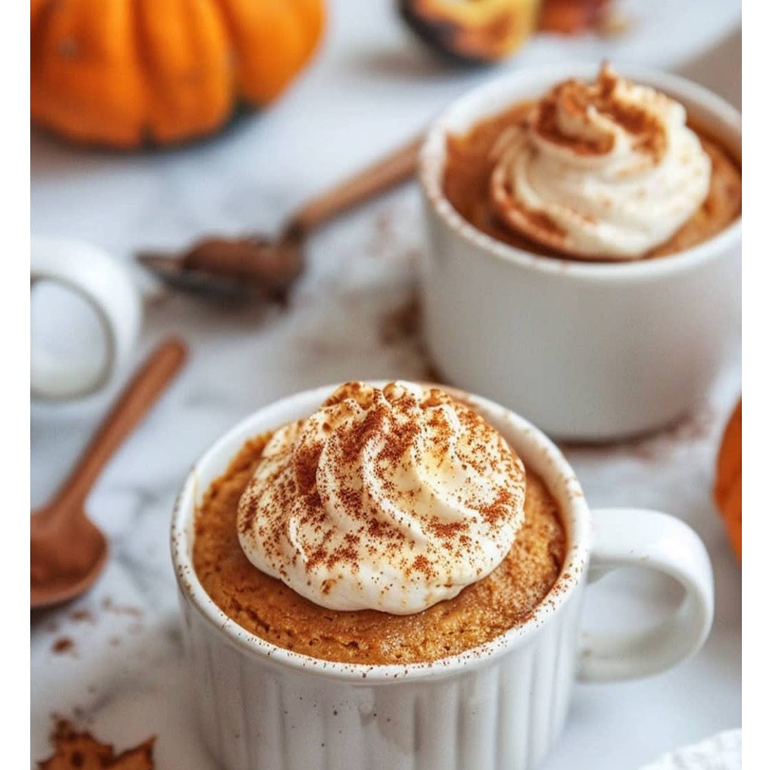 Keto Pumpkin Mug Cake