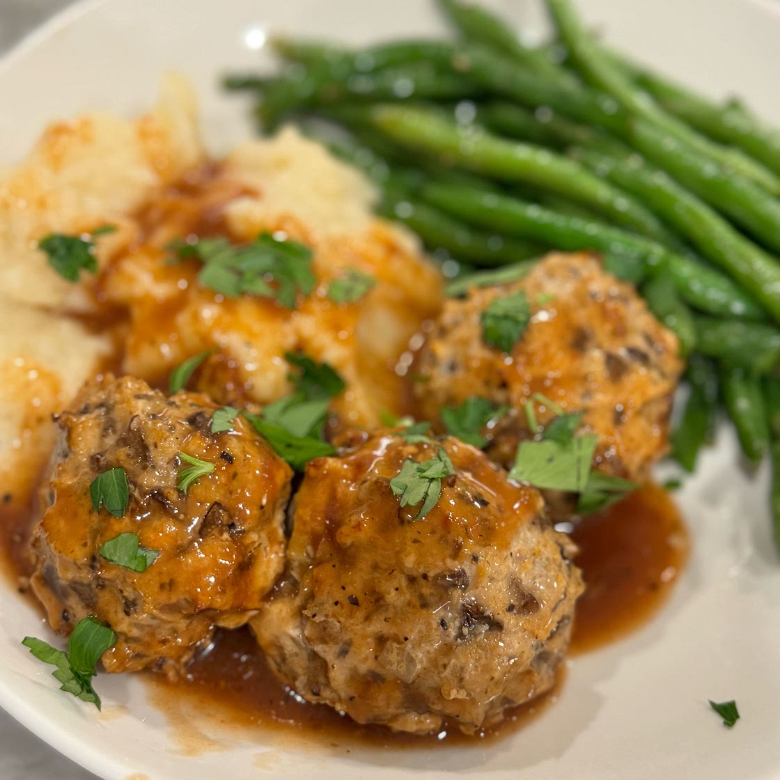 Salisbury Steak Meatballs (Instant Pot, Stove Top, Slow Cooker)