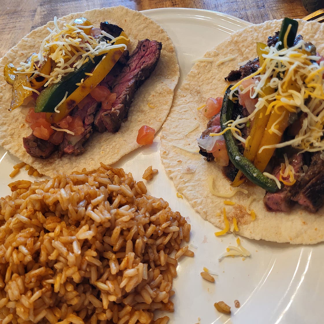 Chili Lime Steak Fajitas