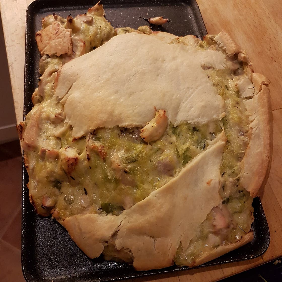 My Chicken & Leek Pie