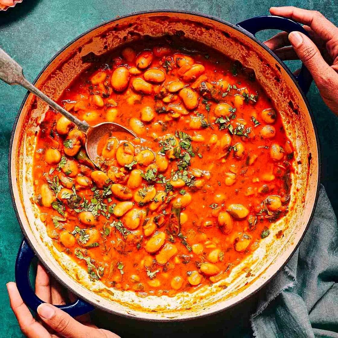 Creamy Butterbean curry