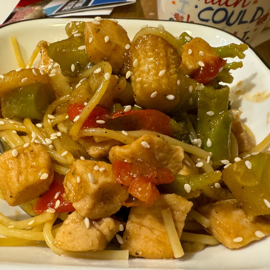 Crockpot Sesame Chicken