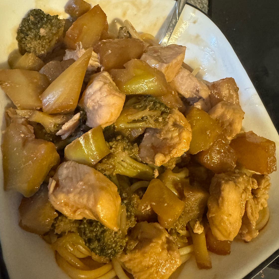Air Fryer Pineapple Chicken