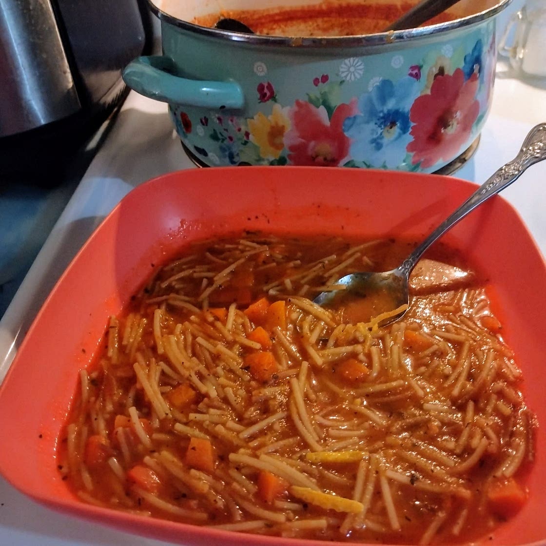Sopa de Fideos: Mexican Soup