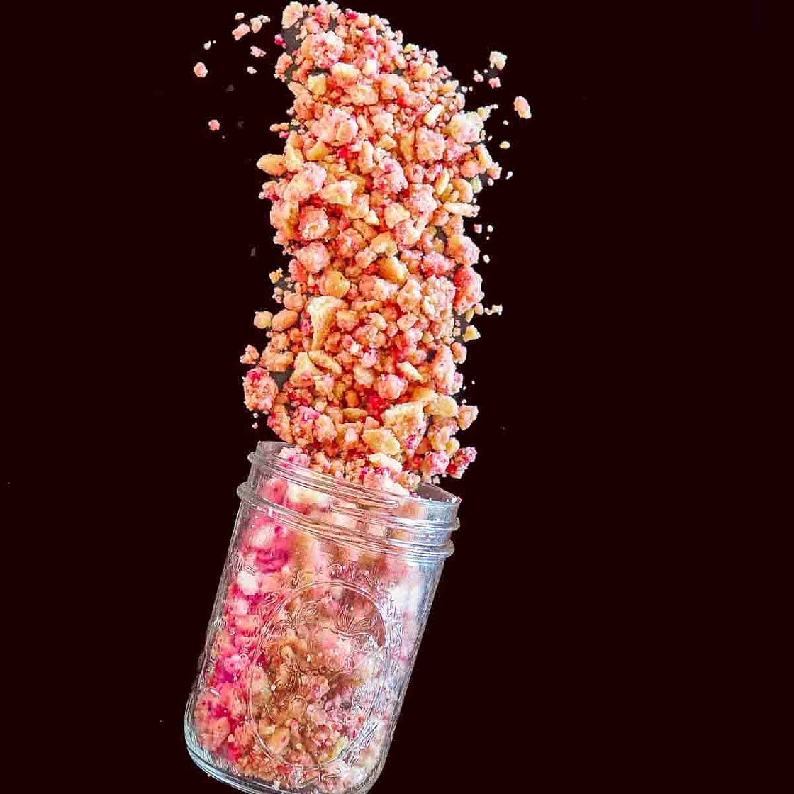 Strawberry Crunch Topping