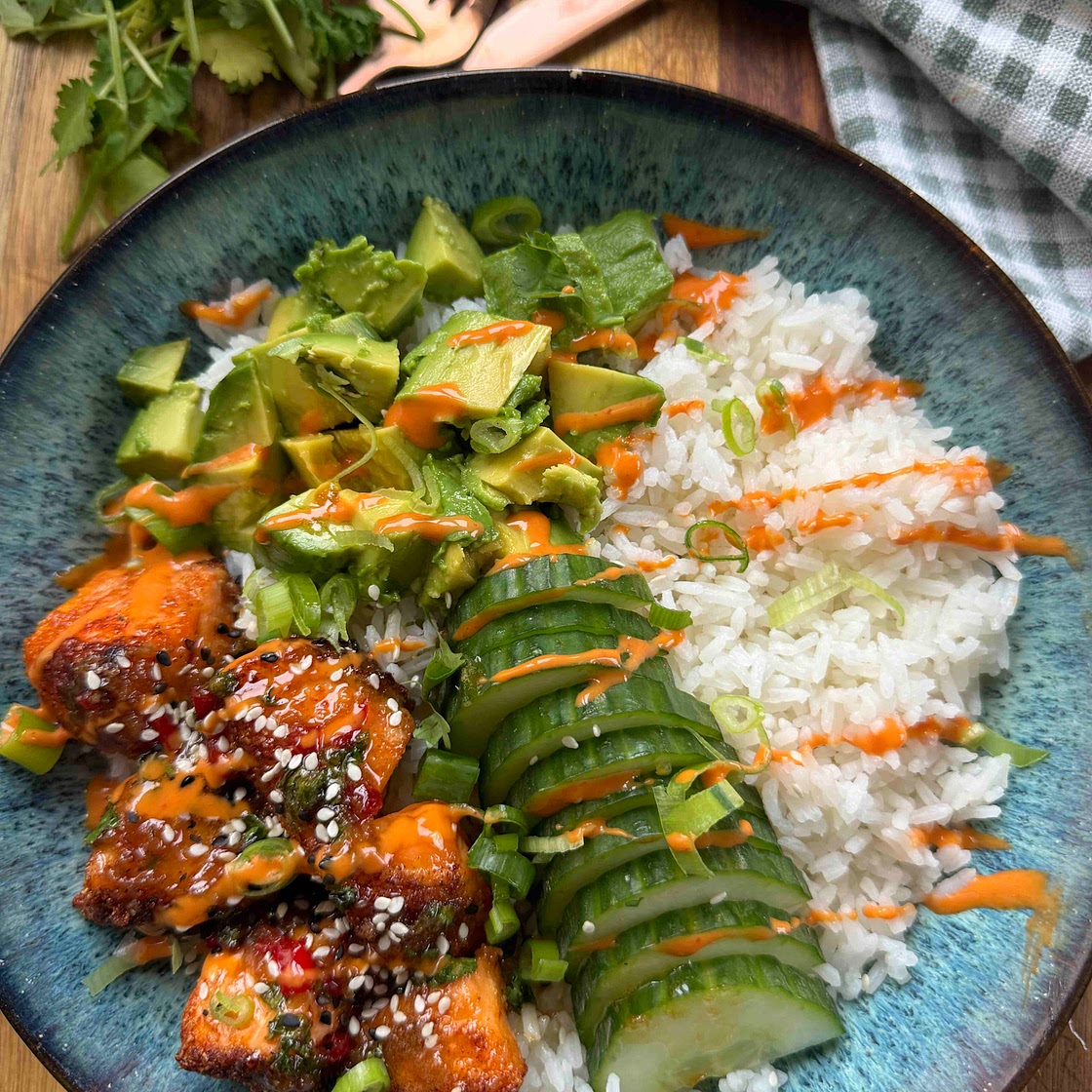 Honey & Garlic Butter Salmon