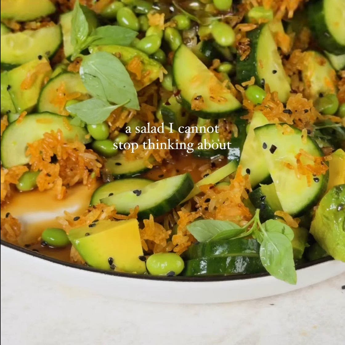 Crispy Rice Salad