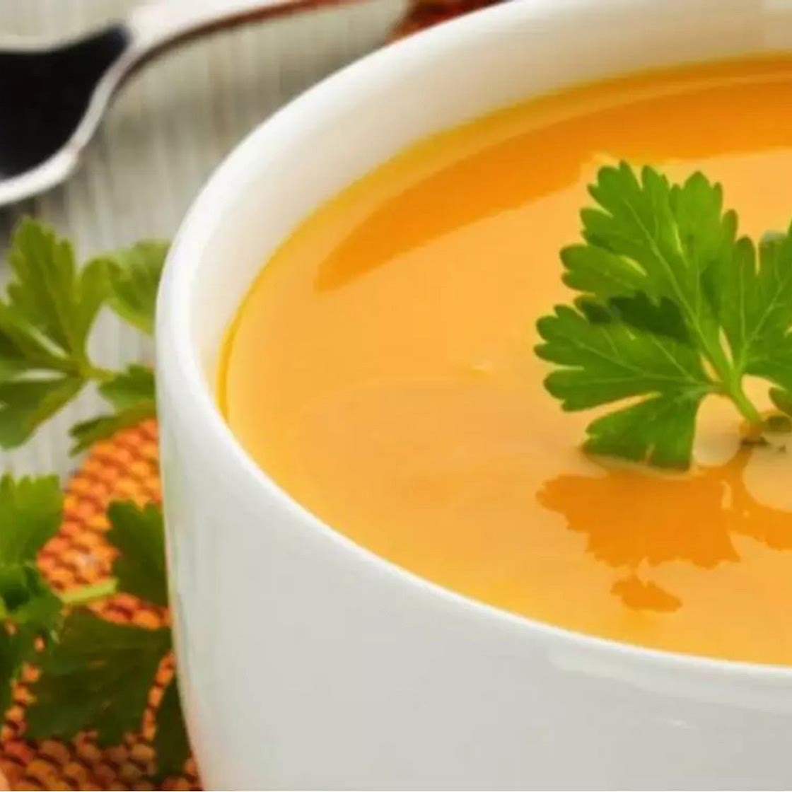 Cauliflower Velouté with Ginger and Maple Syrup
