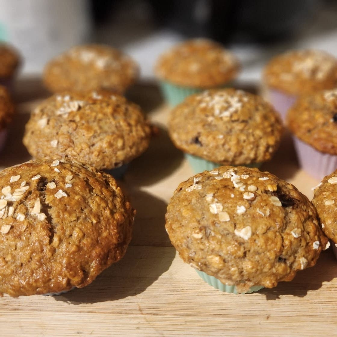 Banana Oatmeal Muffins