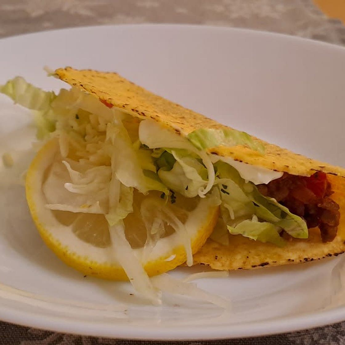 Tacos mit Rinderhacksoße