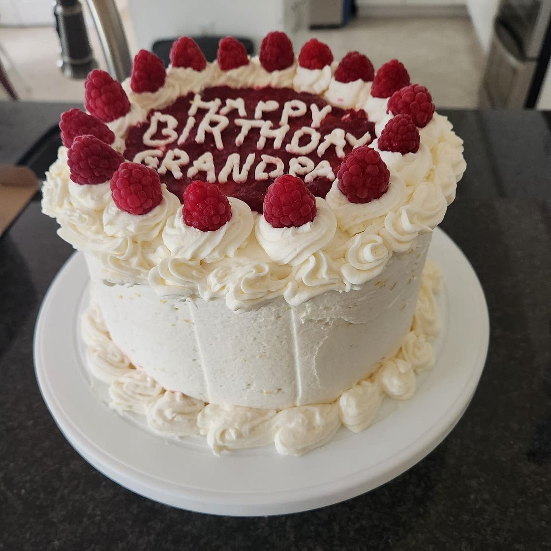Lemon Layer Cake with Lemon Cream Cheese Buttercream