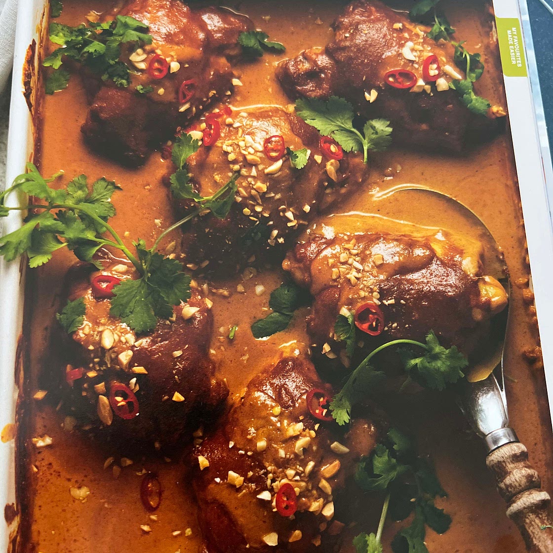 Baked Satay Chicken