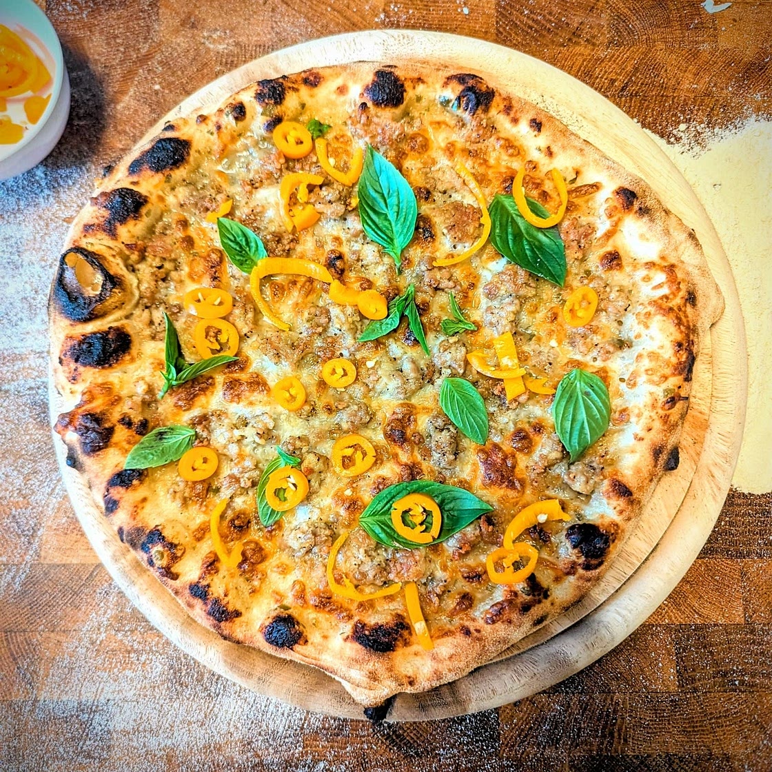 Napolitan style pizza dough (no pre-ferment)