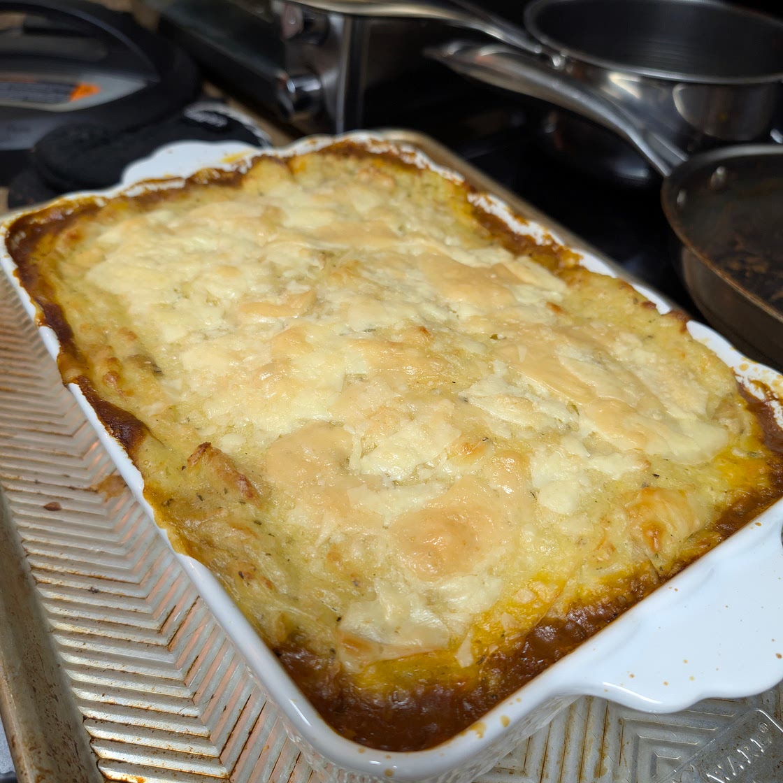 Vegetarian shepherds pie