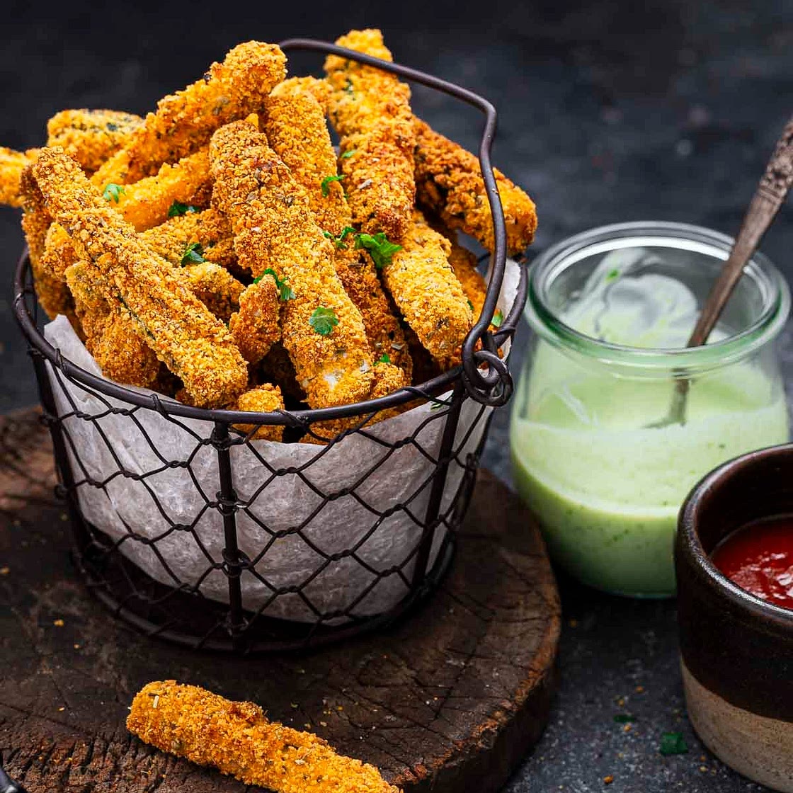 Air fryer Zucchini Fries