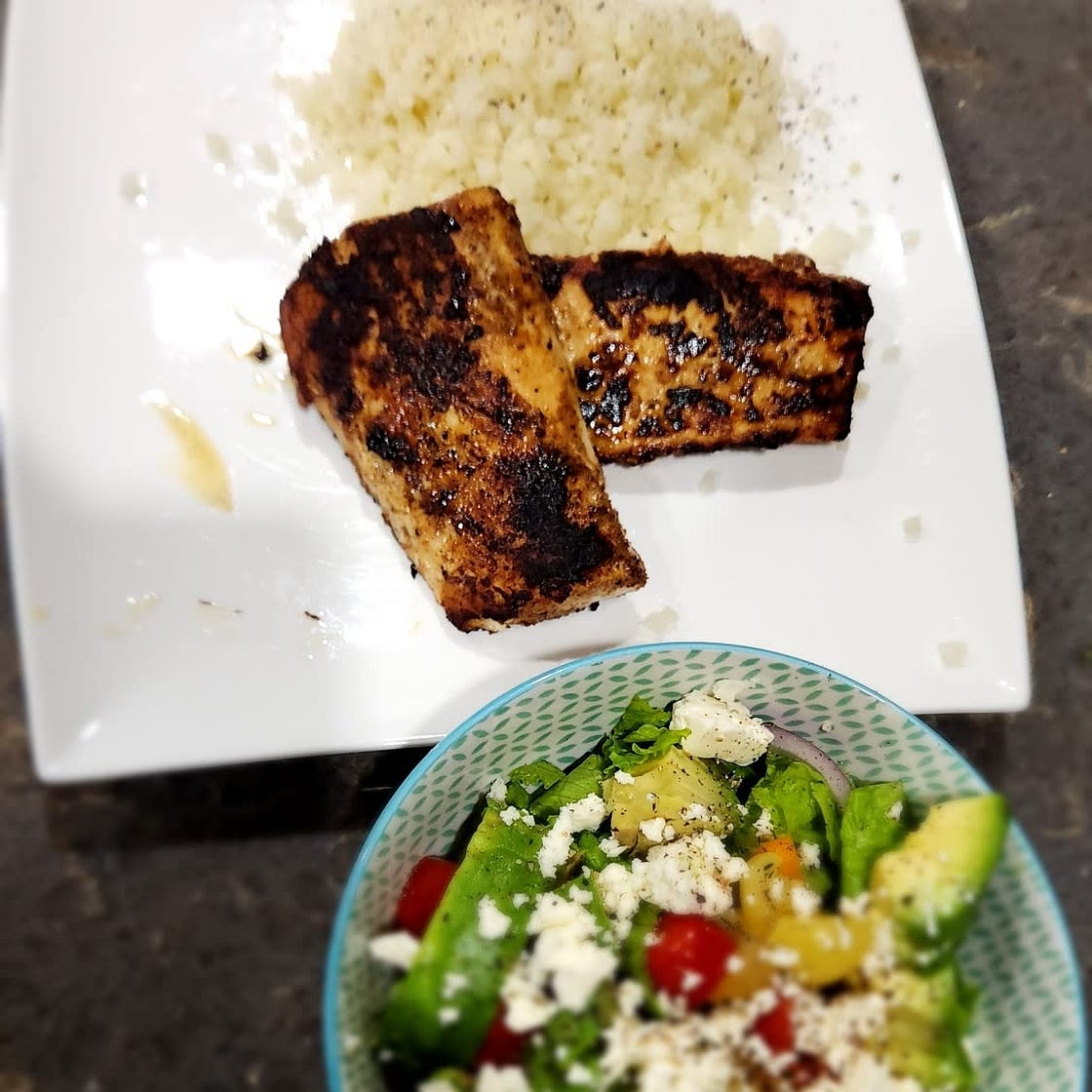 Pan-Seared Blackened Mahi-Mahi
