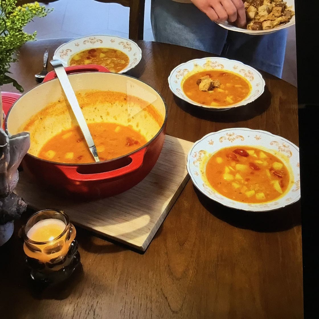 Autumn Red Lentil Soup