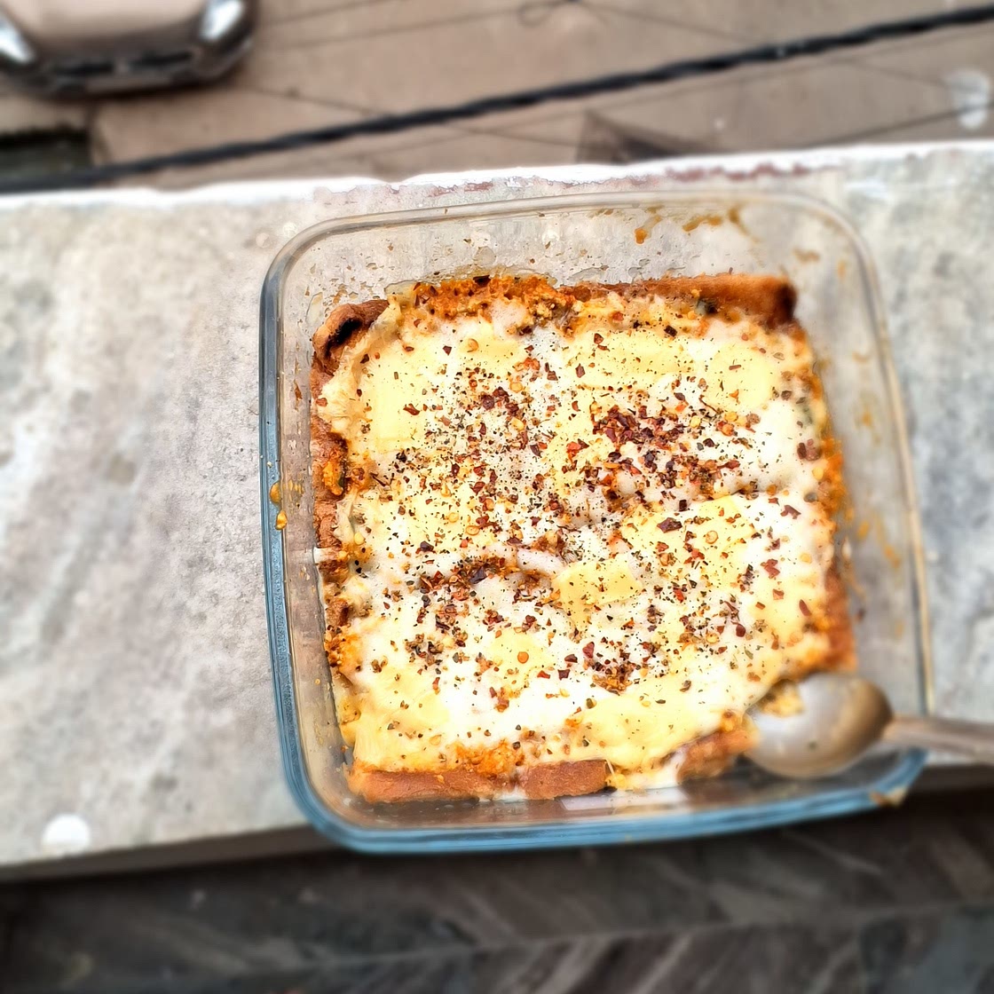 Makhni style lasagna