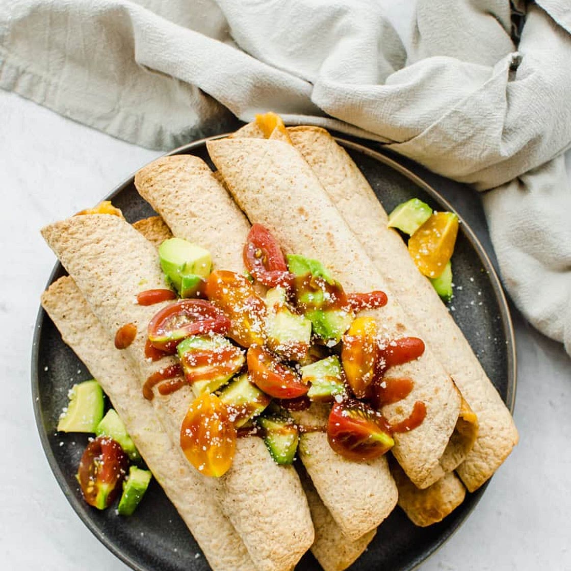 Instant Pot Chicken and Cheese Taquitos
