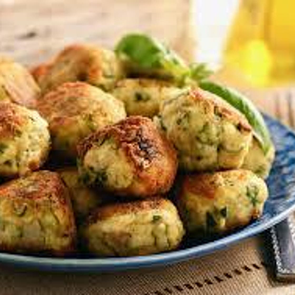 Kolokithokeftedes (zucchini balls)