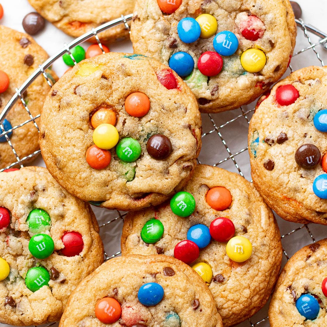 Best Chocolate Chip M&M Cookies Recipe - Easy & Chewy