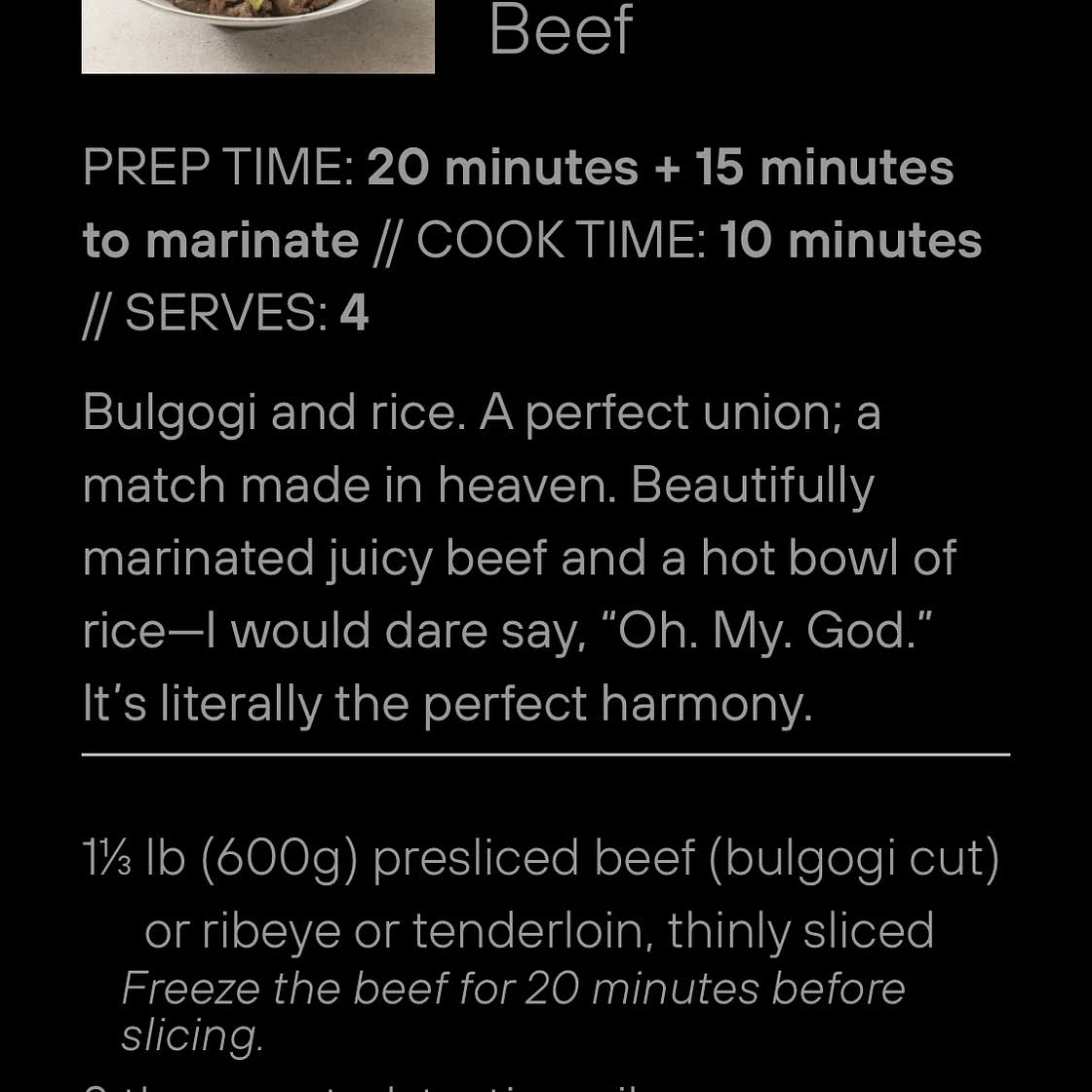 Bulgogi