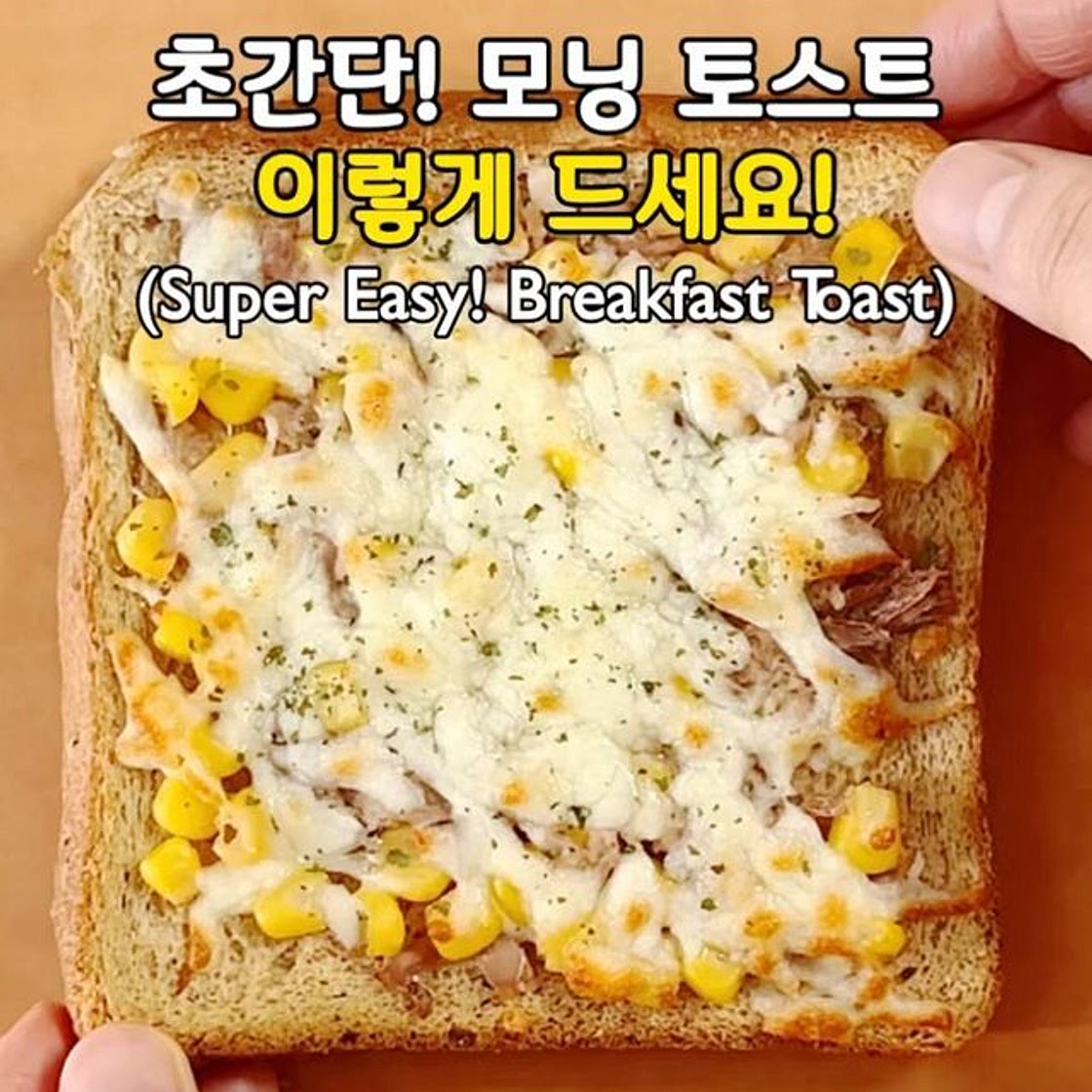 바쁜아침을 위한 초간단! 탄단지 조합! 모닝 토스트🥪(Super Easy! Breakfast Toast)