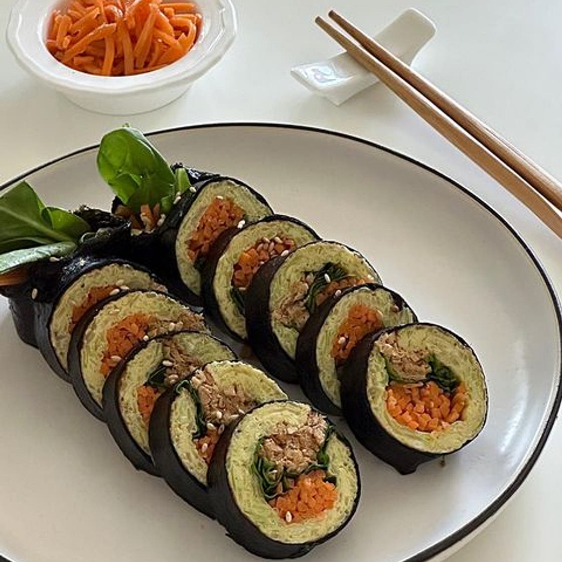 양배추 키토 김밥
