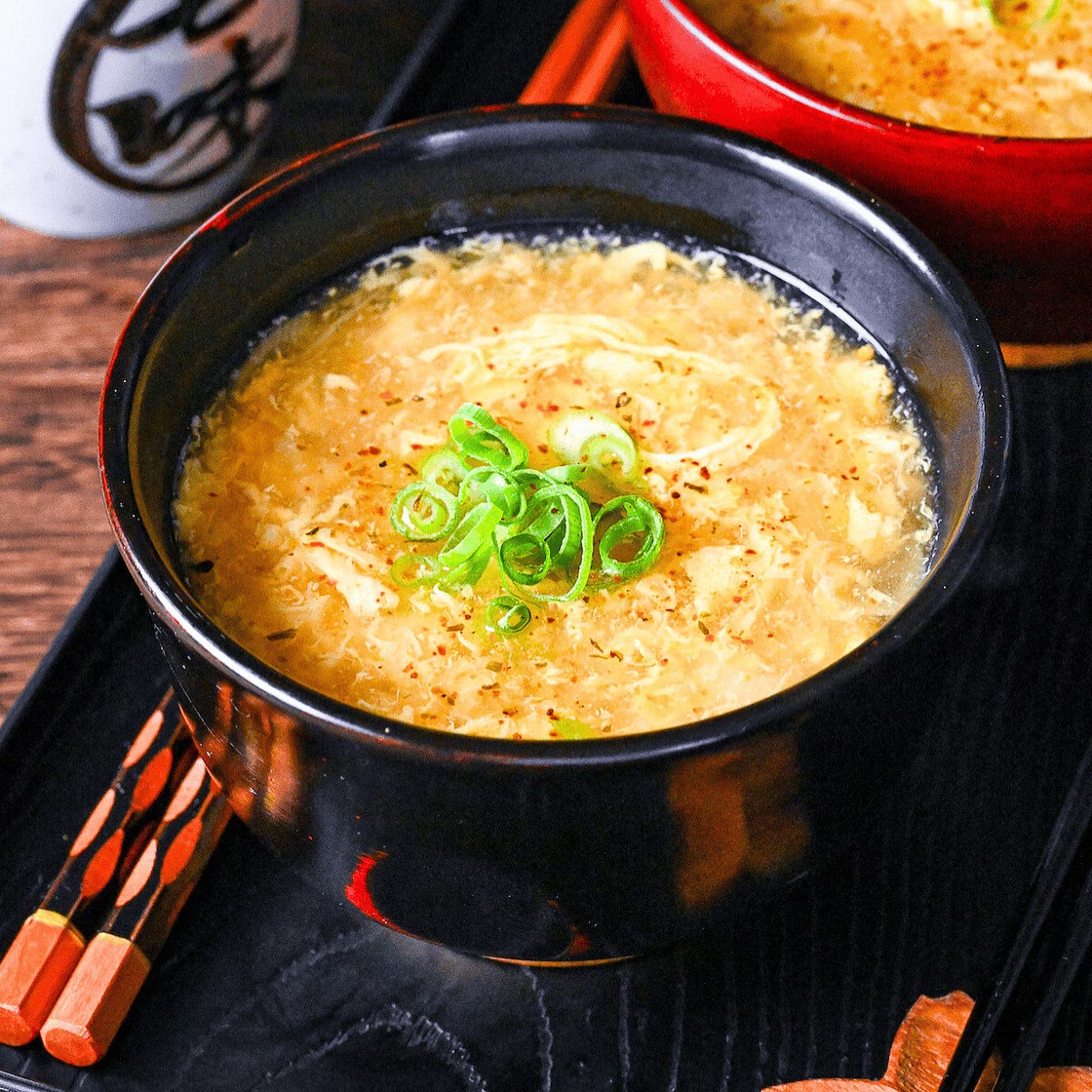 Japanese Egg Drop Soup (Kakitamajiru)