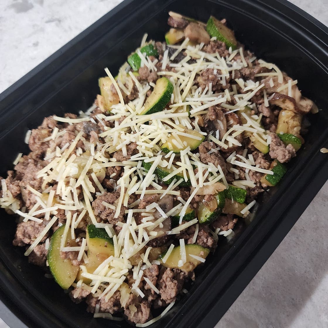 Skillet Zucchini and Mushrooms