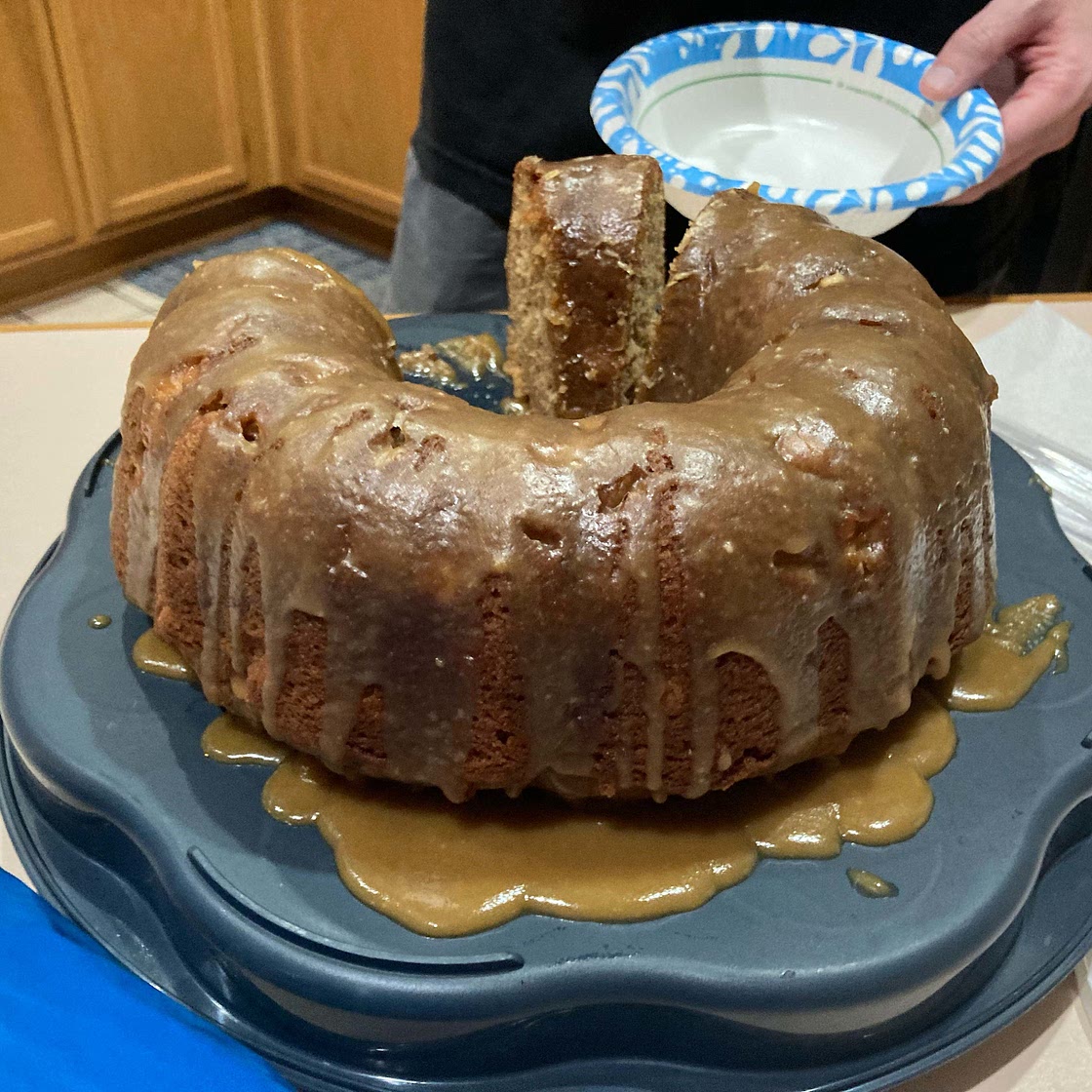 Glazed Apple Bundt Cake