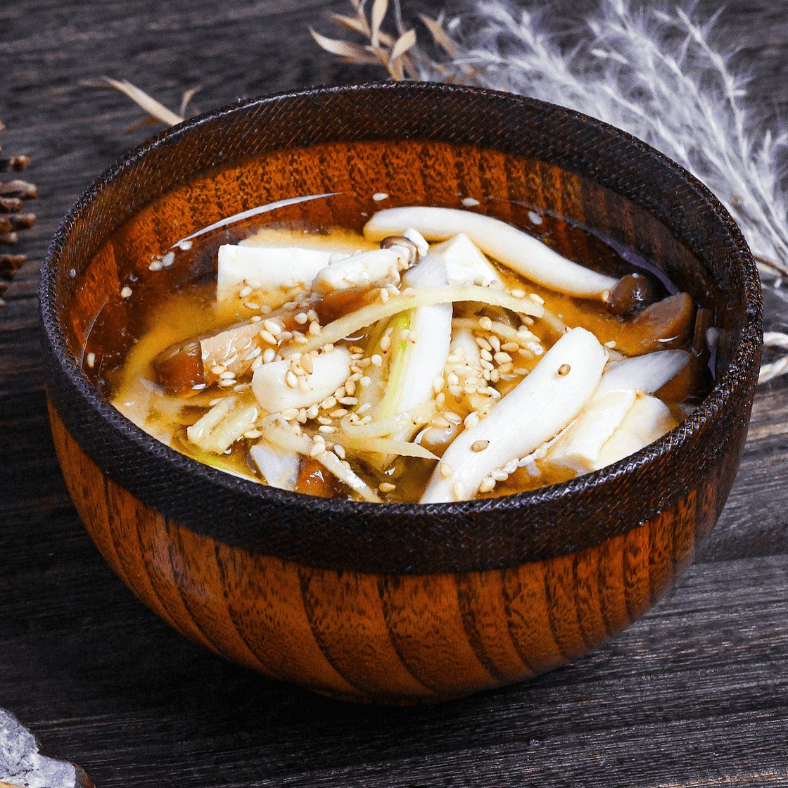 Ginger Miso Soup (Plant-based)