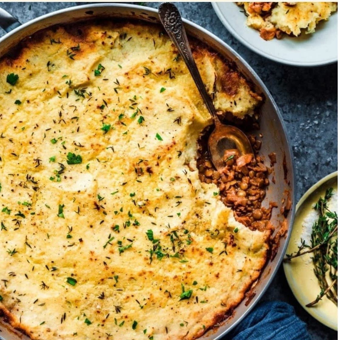 Vegan Lentil Shepherd’s Pie