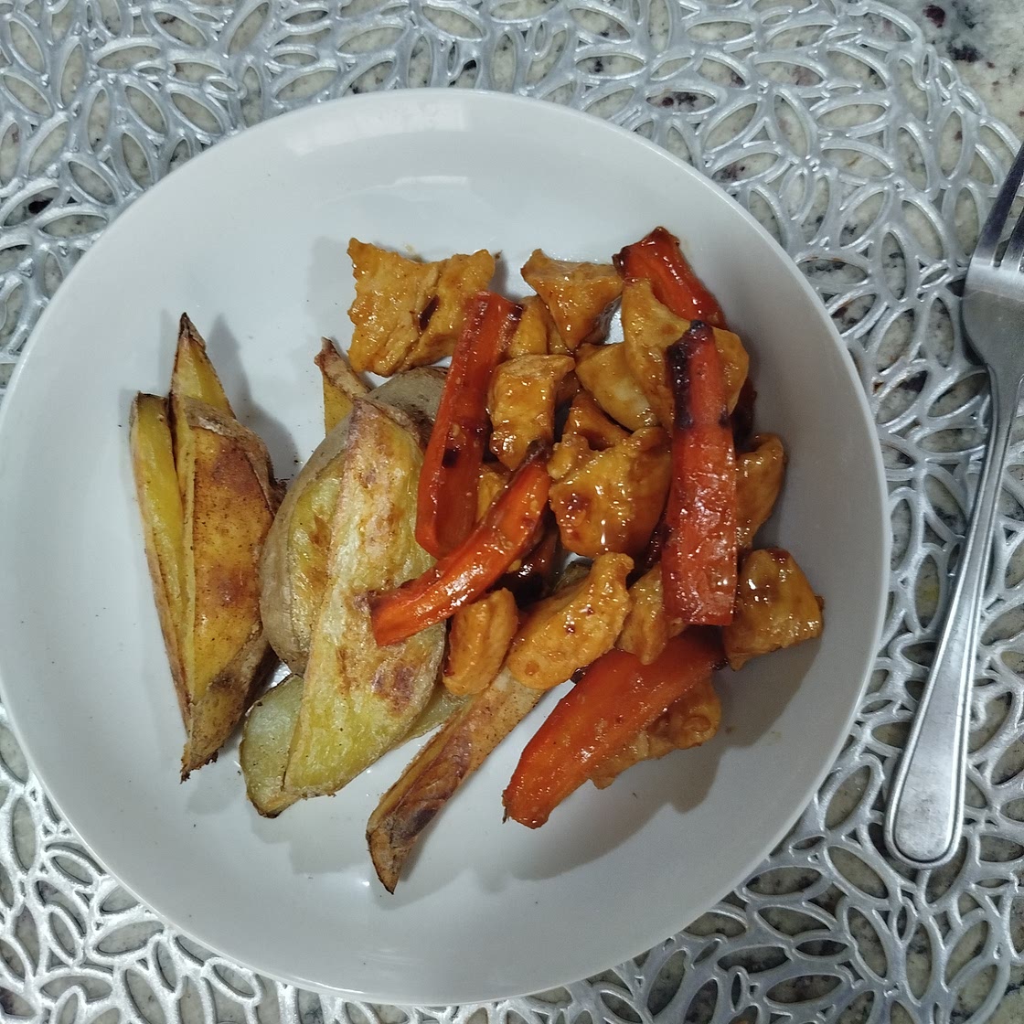 Pollo a la naranja