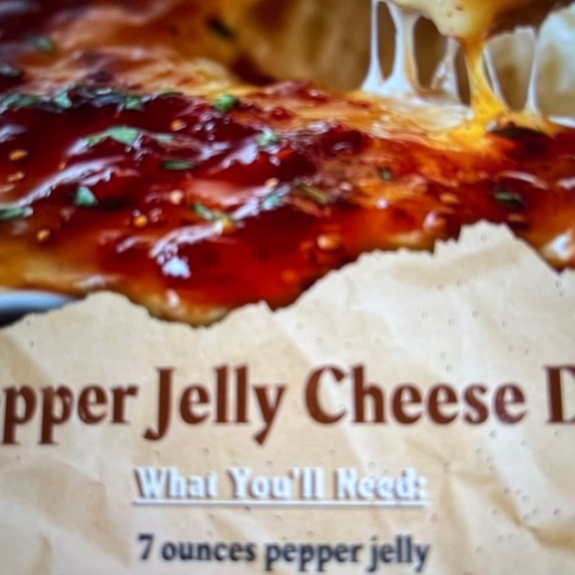Pepper Jelly Cheese Dip