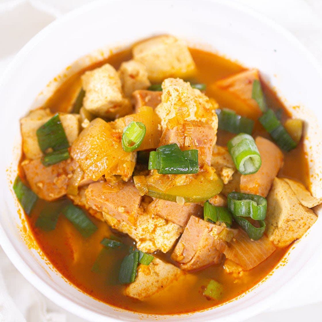 스팸두부고추장찌개.