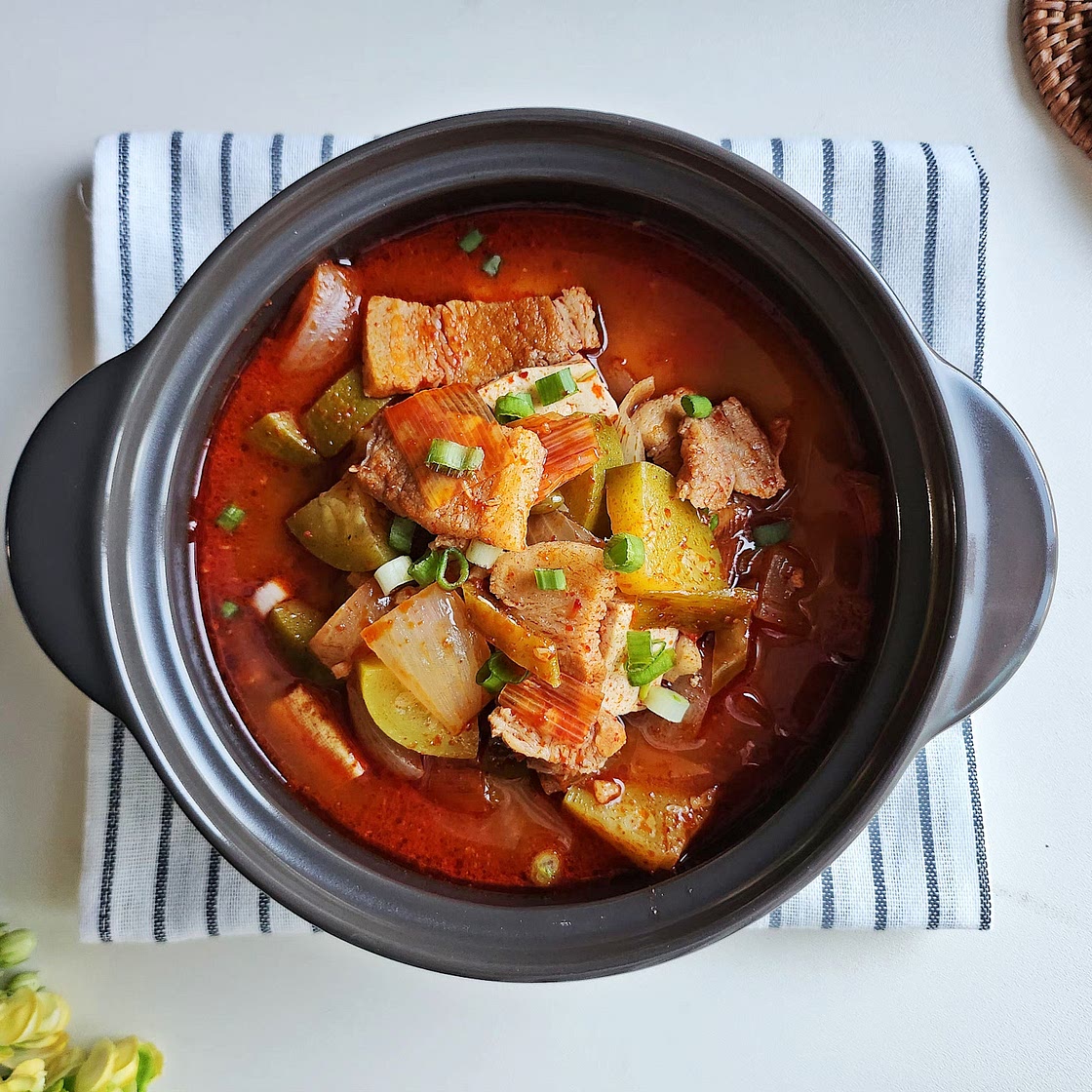 얼큰 칼칼한 백종원 고추장찌개