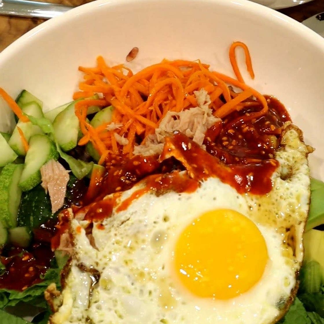 참치 비빔밥 만들기
