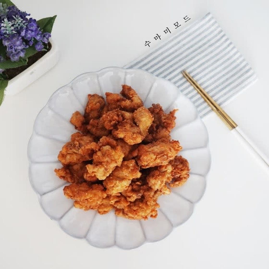 치킨가라아게 닭다리살요리