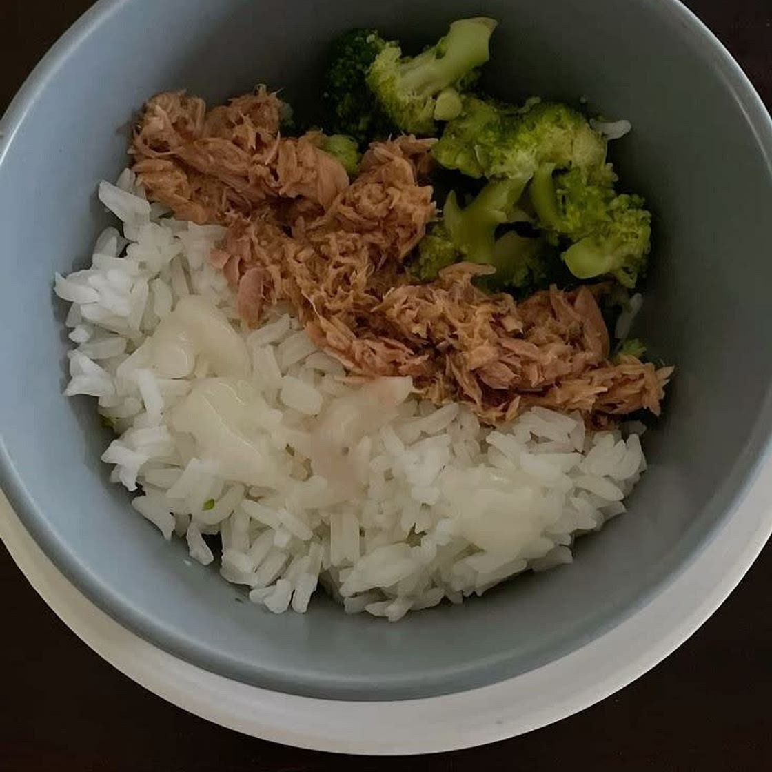 Riso con broccoli e tonno