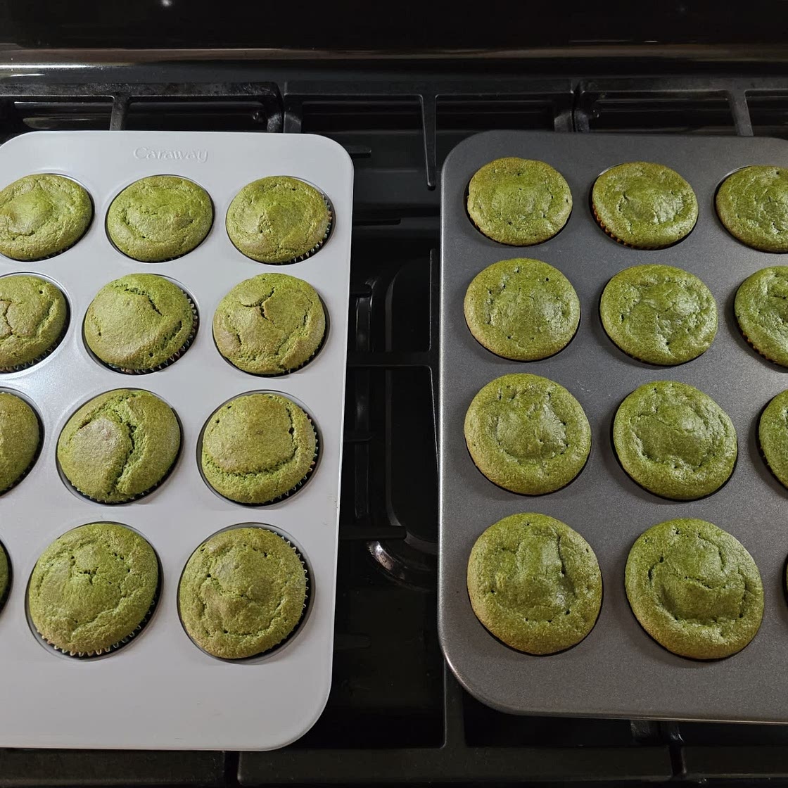 Spinach Banana Muffins