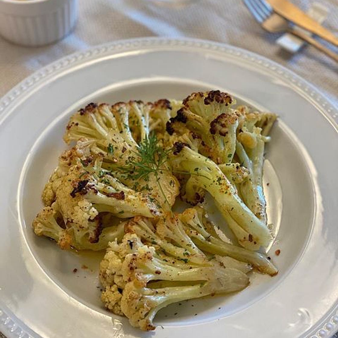 콜리플라워 스테이크🍴