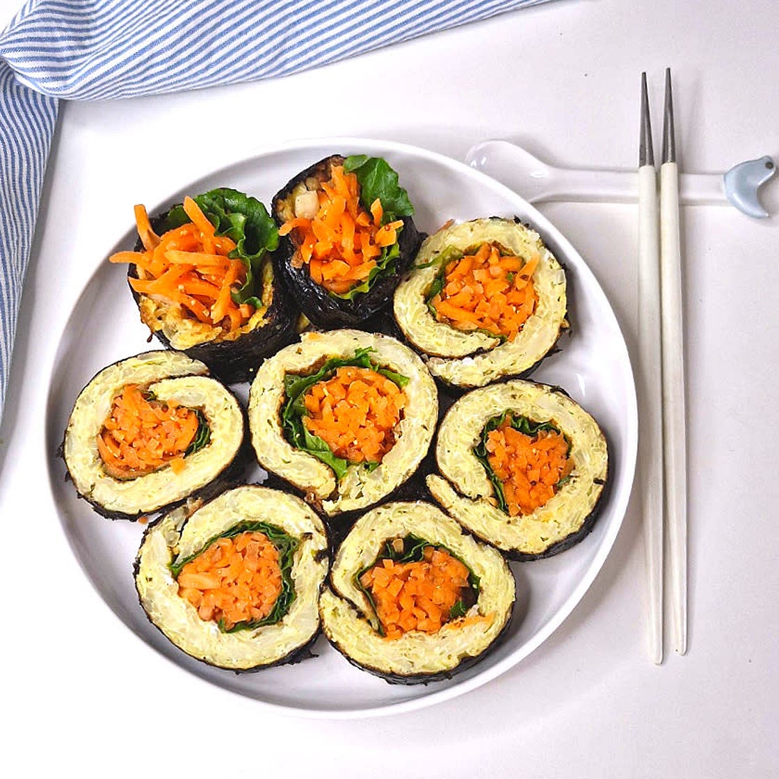 요즘 인기템 당근라페김밥